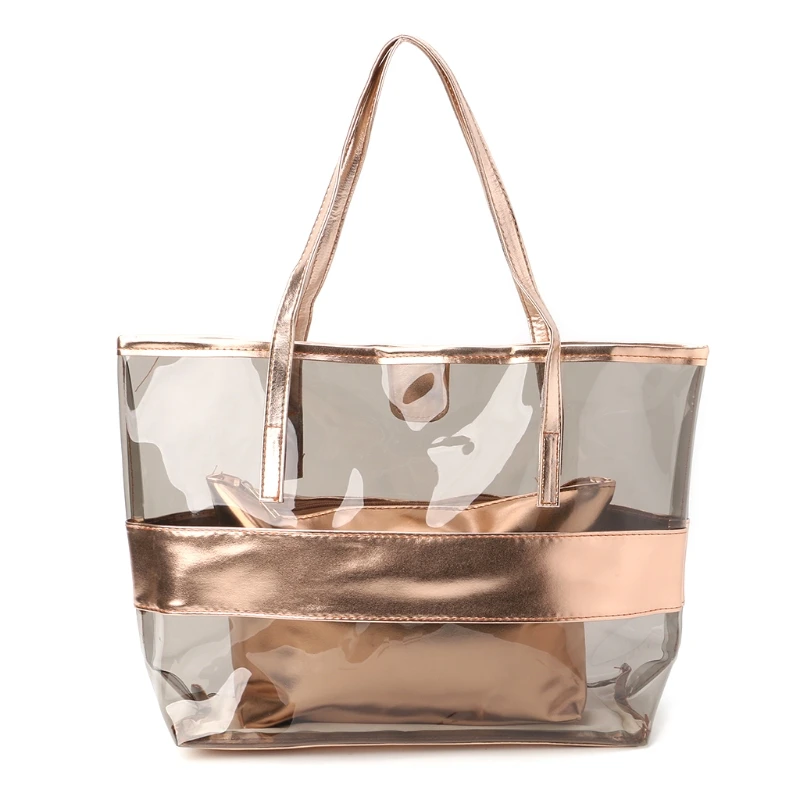 clear beach bag