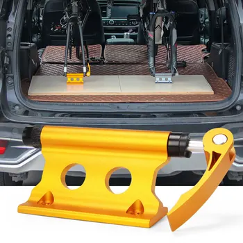 

NEW Bicycle Front Fork Clamp Aluminum Alloy Bike Rack Frame Fixing Clip Used On Small Trucks Cars Convenient
