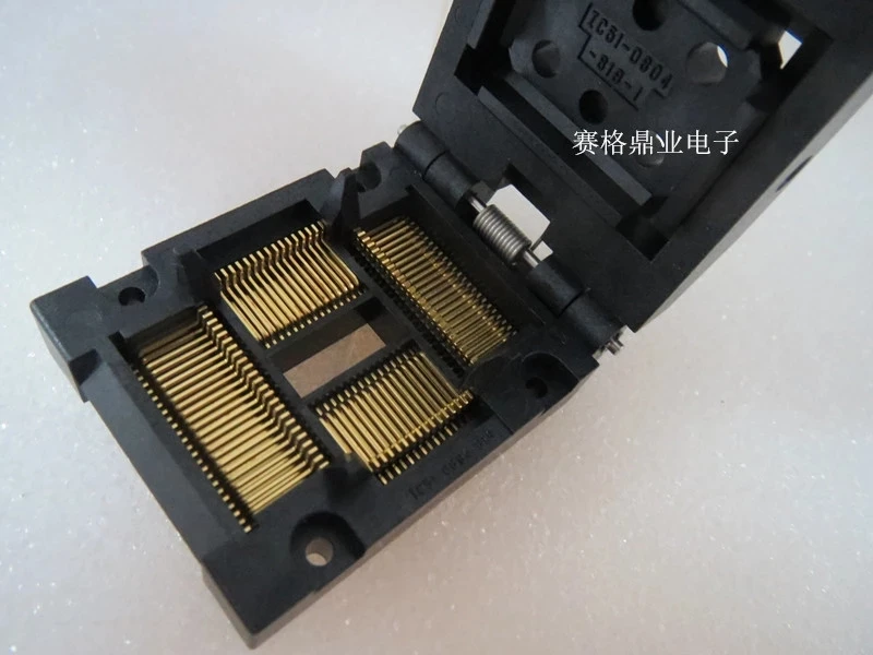 

Оригинальный YAMAICHI IC Test Seat IC51-0804-819-1 программа горения TQFP80 QFP80 адаптер для розеток