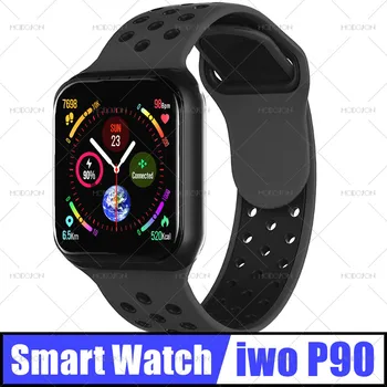 

MODOSON Smart Watch iwo P90 Fitness Tracker Band Heart Rate Wireless Charging Smartwatch For Samsung Huawei Xiaomi Apple iphone