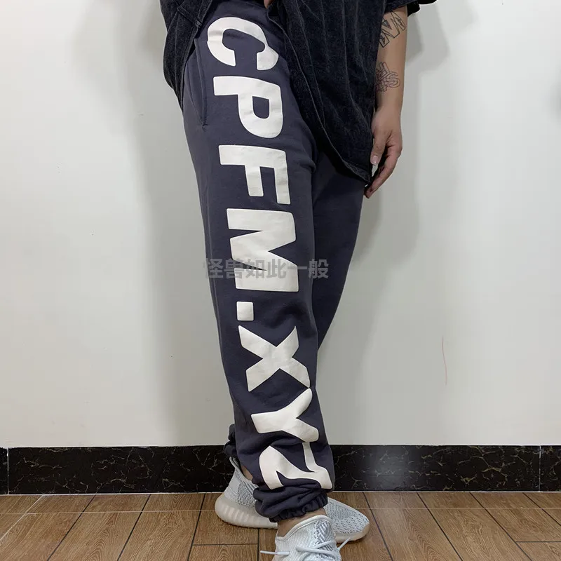 

CPFM Pants XYZ Sweatpants Men Women Casual Cotton CPFM.XYZ Pants 2020 New Kanye West Pants High Quality Season