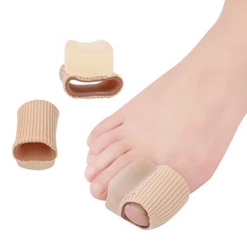 

Toe Corns Pads Silicone Gel Finger&Toes Protector Separator Insoles for Foot Pain Relief Cushion Bunion Hallux Valgu Overlapping
