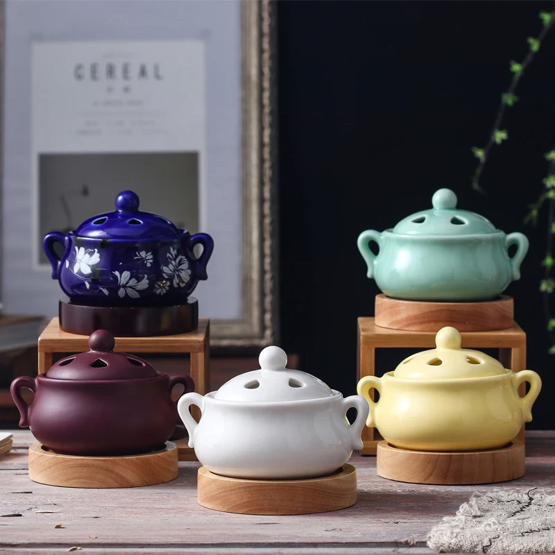 Электрическая горелка ладана ароматические лампы портативная курильница ручной