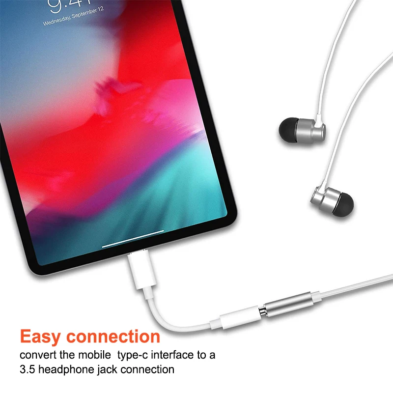 1 шт. кабель для наушников типа C 3,5 USB C до 3,5 мм AUX Наушники Адаптер для huawei P30 P20 Pro LeEco Le 2 Max C USB кабель