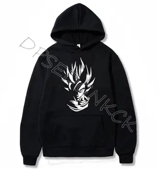 

Anime Dragon Ball Z Hoodies Men Casual Super Saiyan Son Goku Air Sweatshirts Men and women Sweatshirt Tops A118