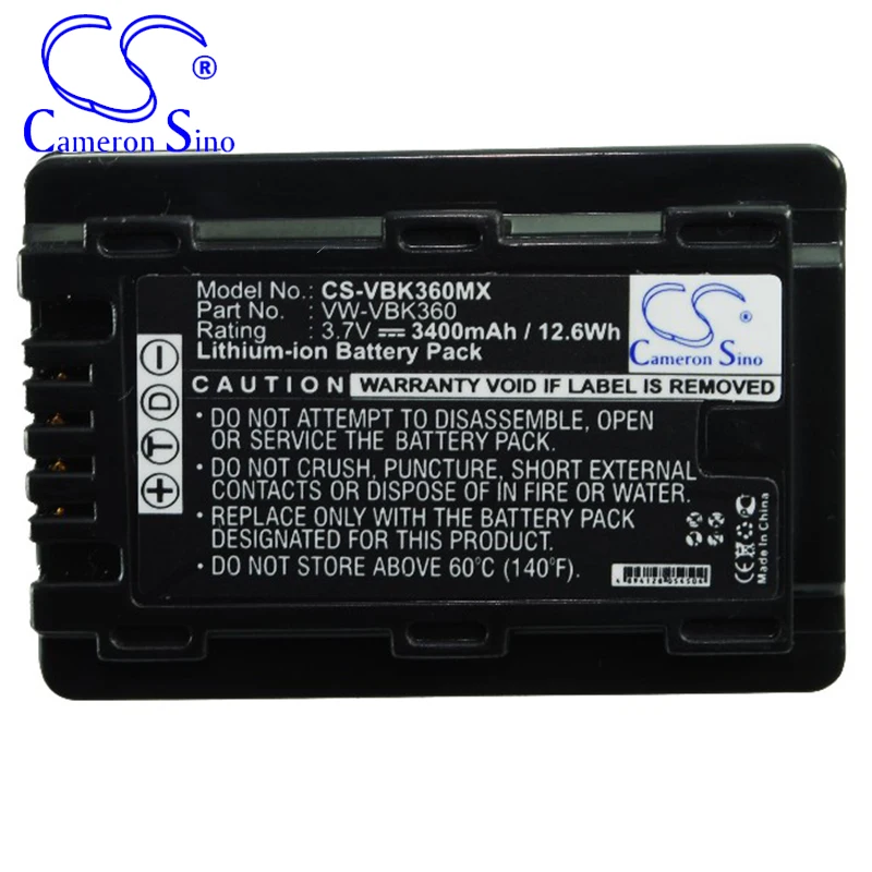 Batteria + Caricabatteria Per Panasonic - Compatibile Con SDR-T55, HC-V100, HC-V500 E Altri Modelli - Foto 7