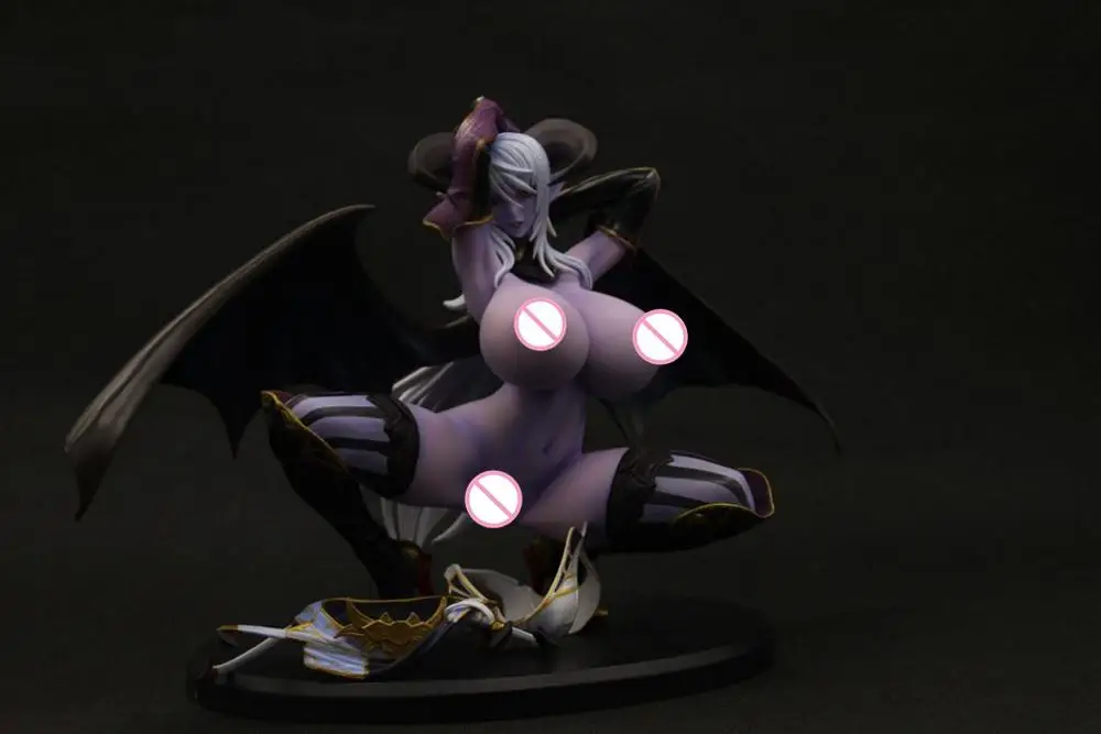 Японский аниме пикантная кукла Sadakage иллюстрации: Succubus Astacia синей коже вер. Голая