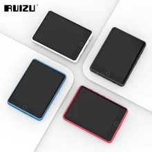 RUIZU M6 w pełni dotykowy ekran Bluetooth odtwarzacz MP3 8GB/16GB przenośny odtwarzacz muzyki audio z głośnikiem FM Ebook Recorder odtwarzacz wideo
