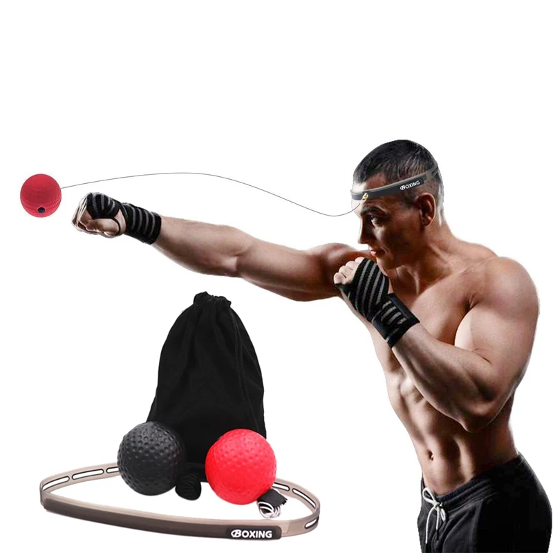 Рефлекторный мяч, боксерский бой мяч Рефлектор для улучшения скорости реакции аксессуары для боксерского оборудования