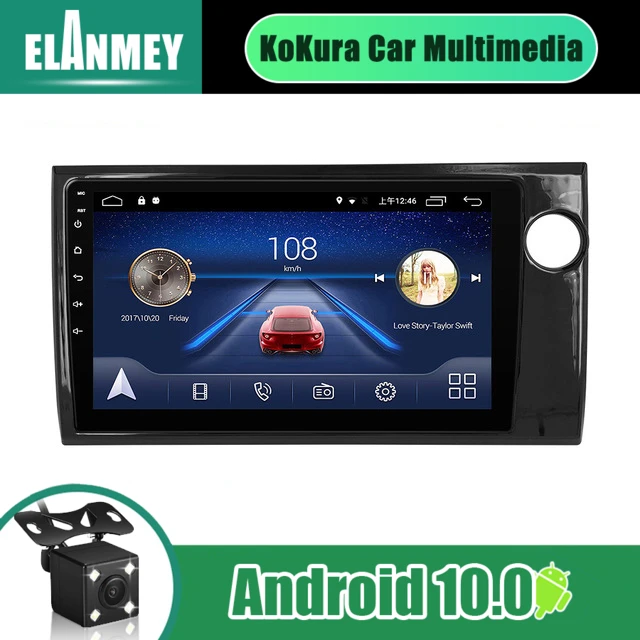 Автомагнитола 2 Din с GPS-Навигатором Bt-плеером 9-дюймовым экраном для HONDA BRV 2015-2019 R