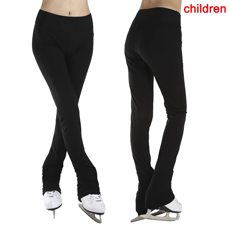 Новое платье для фигурного катания тренировочные брюки для женщин взрослых детей - Габаритные размеры: 2XS