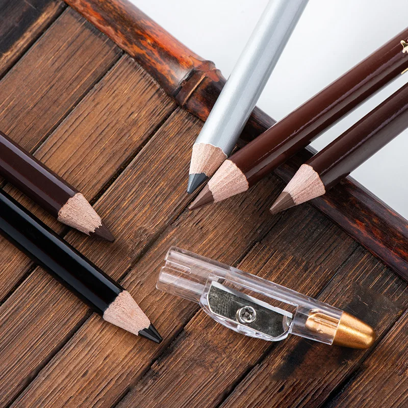 

Waterproof and sweatproof not blooming on eyeliner pencil genuine makeup easy to color