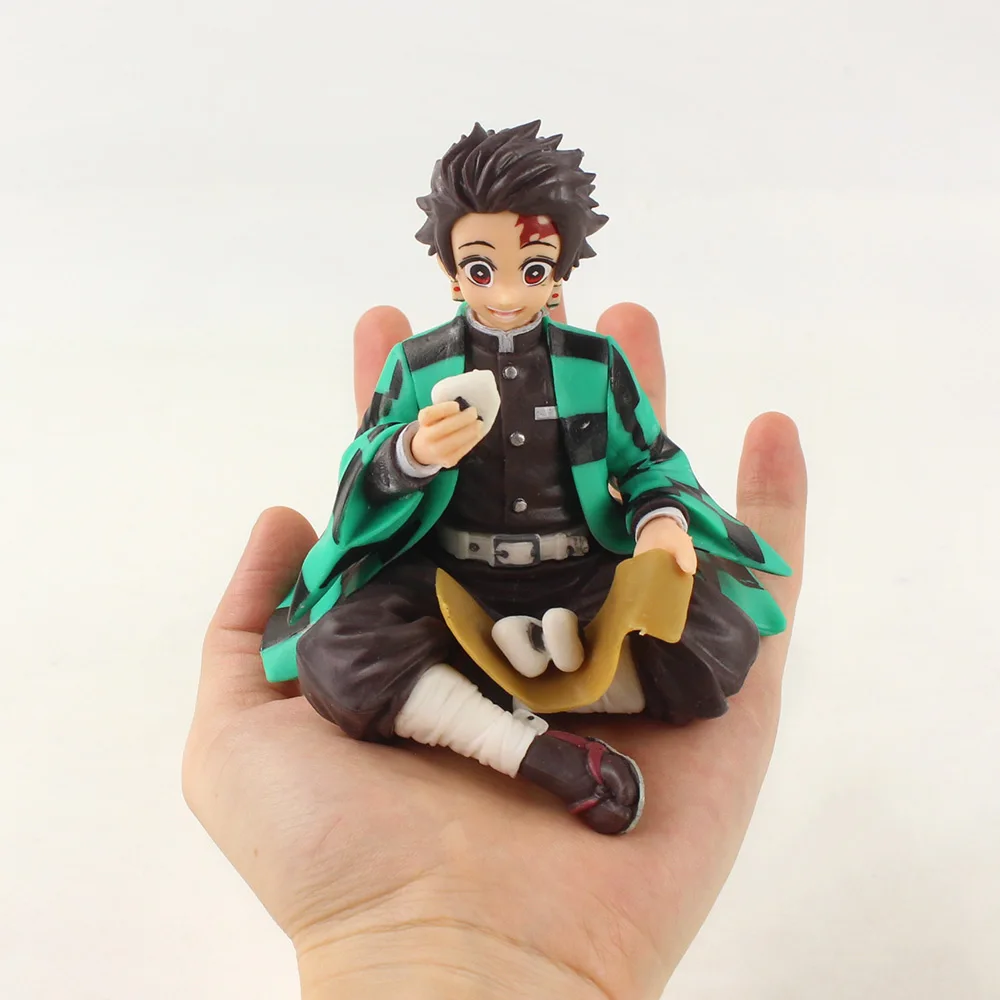 Demon Slayer Tanjiro Zenitsu Inosuke Action Figures Cute -  UK