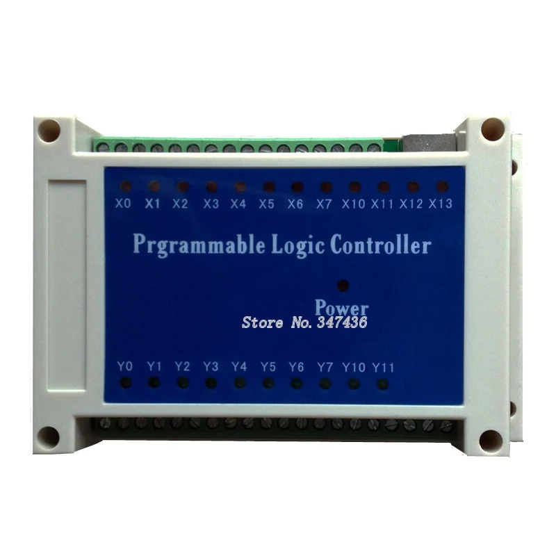 

PLC controller with molded case type 51 single chip industrial control board serial port control board built-in power conversion