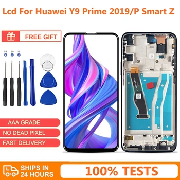

Screen LCD Touch Screen Digitizer Replacement With Touch for Huawei P Smart Z STK-LX1 9X Y9-Prime 2019