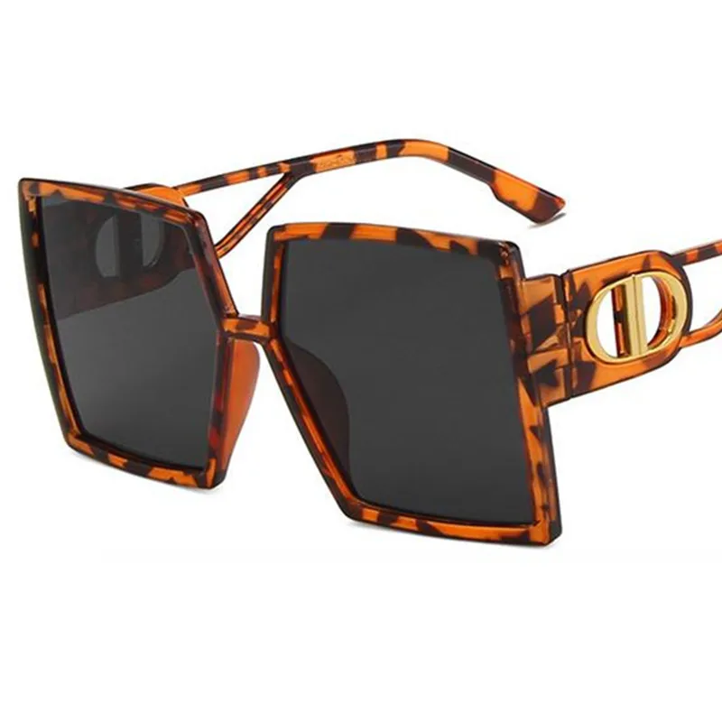 designer sunglasses for women Fashion Personality Sunglasses Hollow Design Sun Glasse Square Goggles Anti-UV Spectacles Oversize Frame Eyeglasses Adumbral A++ round sunglasses women Sunglasses