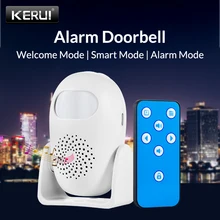 Cheap KERUI m120 Integrated welcome alarm Alarm Welcome Doorbell Multifunction IR Motion Sensor remote control Wireless greeter