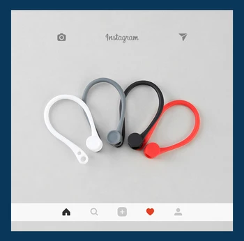 

1 Pair Prevent falling off Earphones silicone earhook earplugs For Apple Airpods Air Pods Earphones earplugs