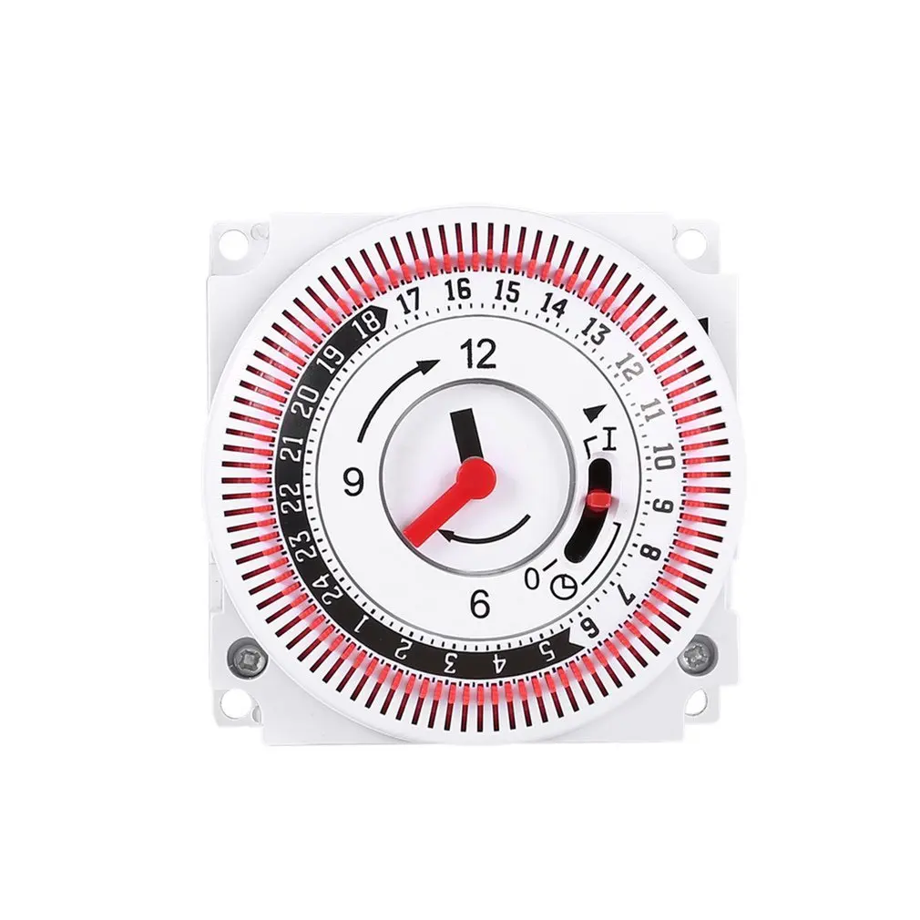 Mechanical Timer 250V Time Counter Reminder 15min 24h Kitchen Countdown Energy Saving Controller Industrial Timing Switch | Электроника