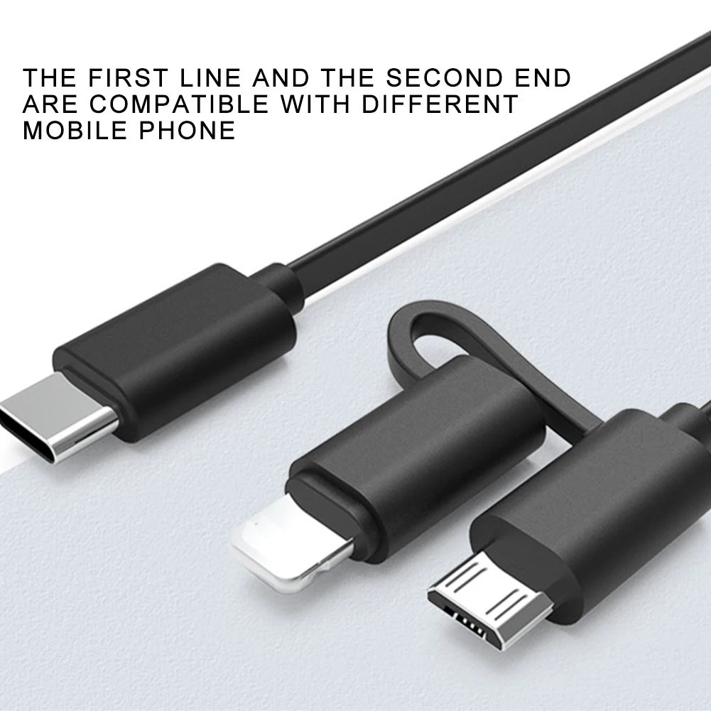 Автомобильное быстрое зарядное устройство 3 1 а с двойным выдвижным кабелем