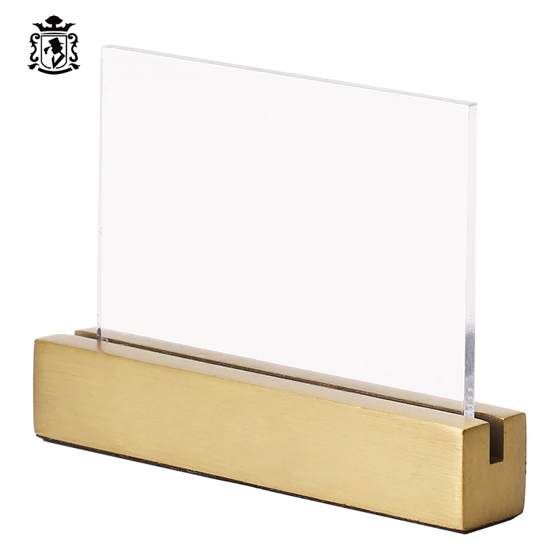  Price Holder Business Card Table Card Photos Unique Design Stand for Desk Office for Shops