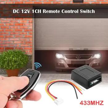 

433MHz Car Wireless Remote Control Switch Layout Operation Conveninently DC 12V Relay Receiver Electronic Lock