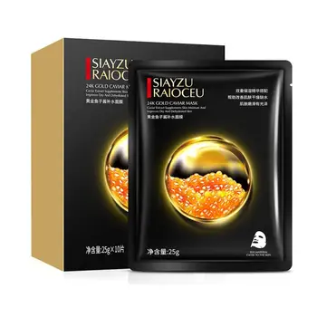 

1PCS Gold Caviar Hydrating Mask Deep Moisturizing Easy Care and Skin Absorb Improve to X4A2