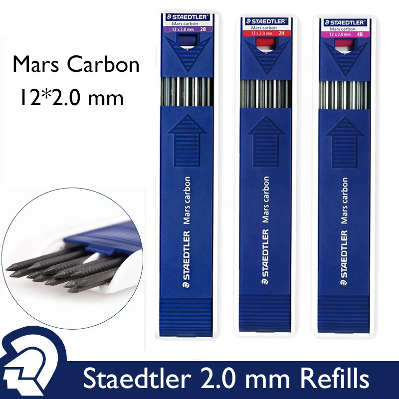 Фото Механический карандаш LifeMaster Staedtler Mars Carbon 200 2,00 мм с черным графитом №1