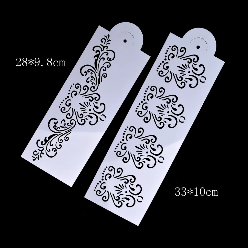 8X/set Cake Stencils Mold Christmas Coffee Mold Pastry Tools Cookie DecoCAK5 8X/set Cake Stencils Mold Christmas Coffee Mold Pastry Tools Cookie DecoCAK5