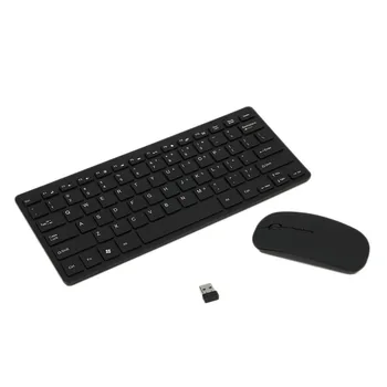 

Multimedia 2.4G Wireless Micro USB Charging Mini Keyboard Mouse Combo USB Wireless Receiver Keyboard Mouse Set