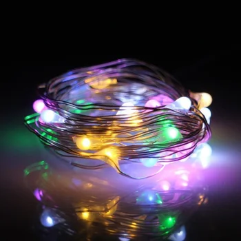 

Indoor Outdoor 20 LED Garden Party Decoration Waterproof Fairy Home Copper Wire Wedding Battery Operated Light String