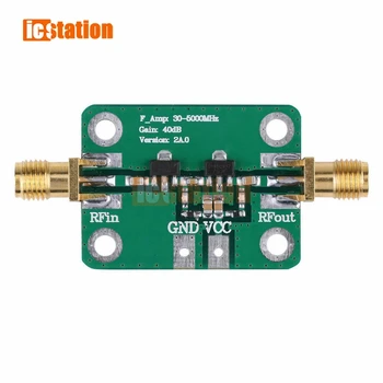 

30-4000MHz 40dB Gain RF Broadband Amplifier Module for FM HF VHF/UHF 50Ω ubs High Frequency Amplifier Board Gain Module