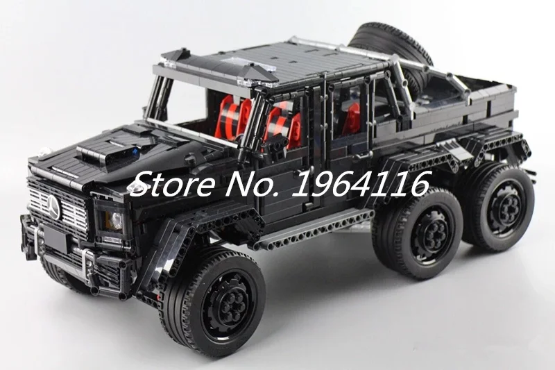 Конструктор J901 автомобиль из серии the G63 6x6 land cruiset Набор строительных блоков