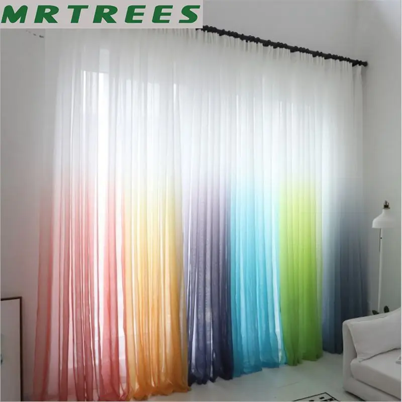 blackout curtains нитевые шторы в комнату на окно декоративные нитяные гардина портьеры