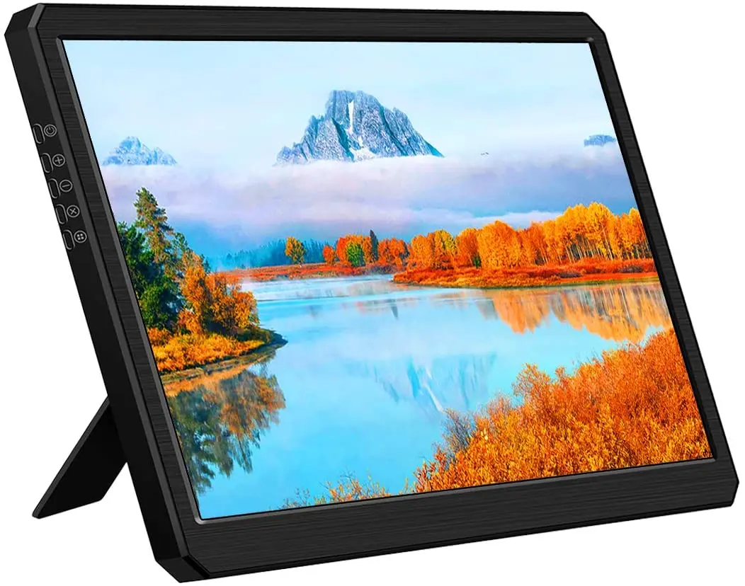 

10,8 дюймовый HDMI монитор, 1366X76 8 IPS HDMI Тип C портативный игровой дисплей, экран Raspberry pi