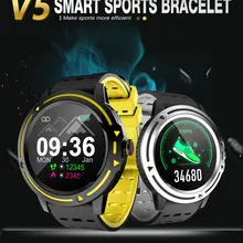 Reloj inteligente para hombres, pantalla impermeable, Monitor de ritmo cardíaco, presión arterial, SmartWatch, seguidor de actividad/deporte, Monitor de sueño, podómetro