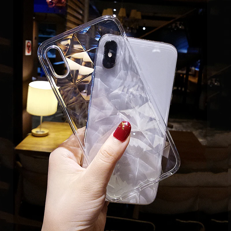 

Luxury 3D Diamond Case for Samsung Galaxy S7 Edge S8 S9 Plus Note 8 9 J5 Prime A6 A8 J330 J2 pro 2018 J730 C8 Transparent Cover