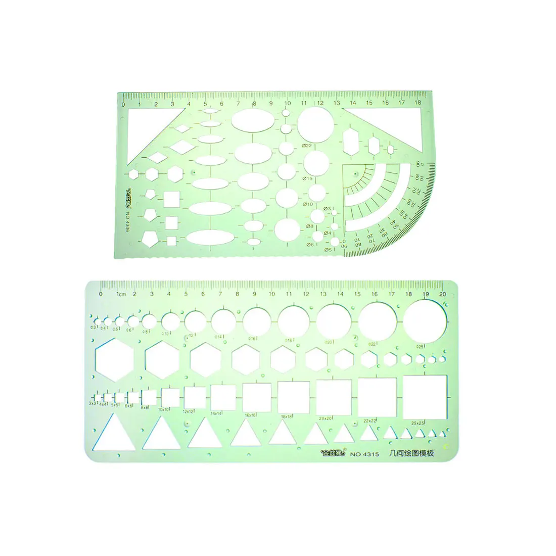 uxcell Geometric Drawing Template Set Measuring Ruler 19cm 20cm 23cm for Engineering Drafting Building Office Supplies uxcell Geometric Drawing Template Set Measuring Ruler 19cm 20cm 23cm for Engineering Drafting Building Office Supplies
