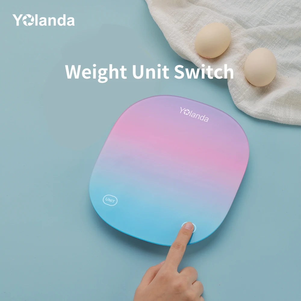 Yolanda Smart Kitchen Scale 5kg Household Kitchen Scale APP Food Scales