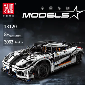 

MOC 4789 Technic Koenigsegged super sports racing car city model race the racing car Compatible Lepining building blocks bricks