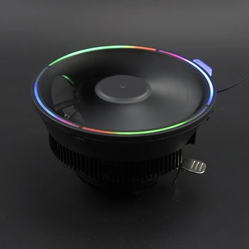 

KEEPRO RGB CPU Cooler Heatsink LED 12V for In tel AMD PC Processor Desktop Cooling Radiator.