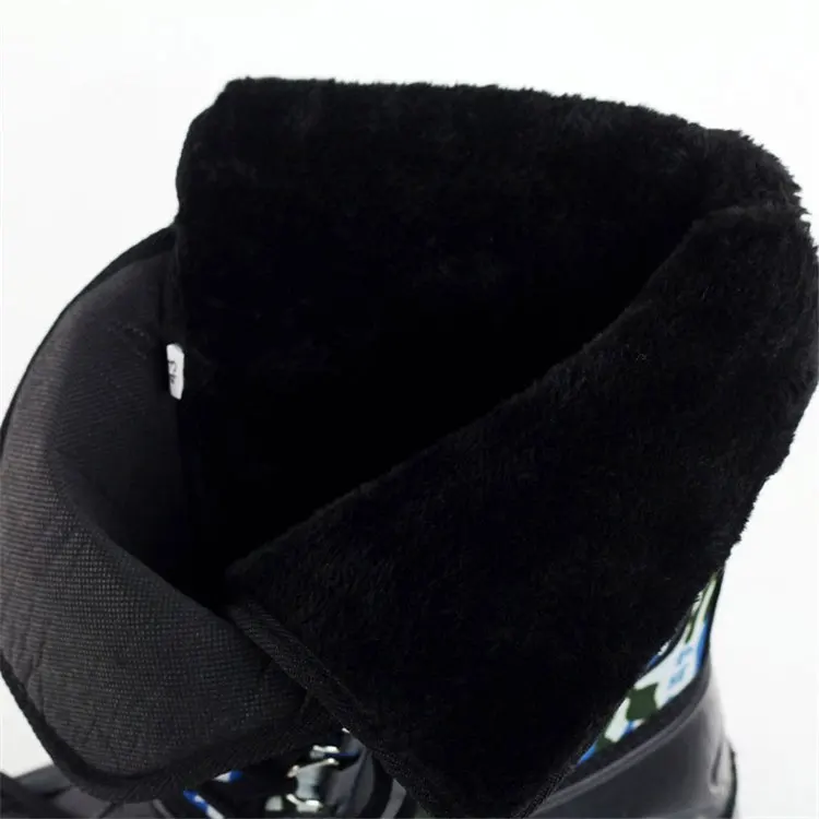 Зимние камуфляжные ботинки; Водонепроницаемая Уличная обувь для снега и дождя; нескользящая обувь для походов, альпинизма, кемпинга, охоты, рыбалки; мужские теплые ботинки