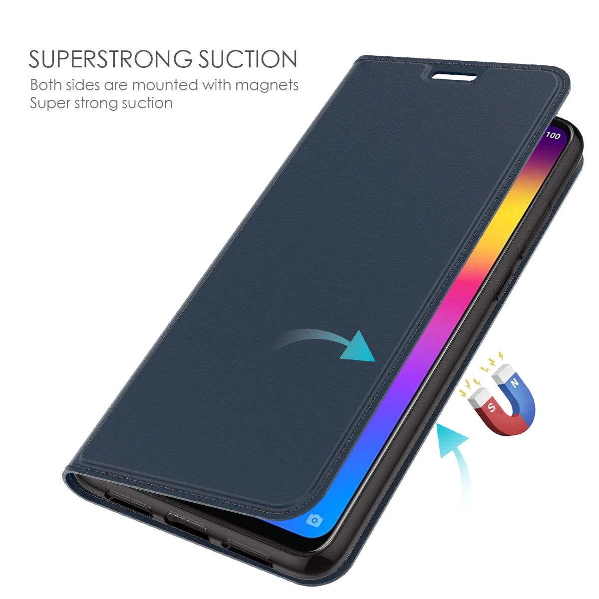 Чехол для Meizu Note 9, роскошный чехол из искусственной кожи с магнитной застежкой и подставкой для Meizu Note9 Note 8, чехол со слотом для карт, противоударный