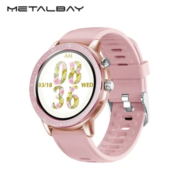 

2020 New Smart Watch Women Heart Rate Blood Pressure Monitor Weather Clock Multi-dial Smartwatch Fitness Tracker for Young girl