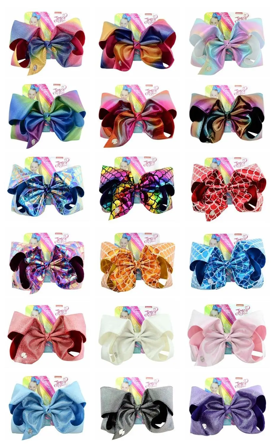 

Elastic Bow Hair Band Hair Rope Children'S Hair Bow Tie Braided Hair Band Flower Gradient Ribbon Hair Band Hair Accessories 848