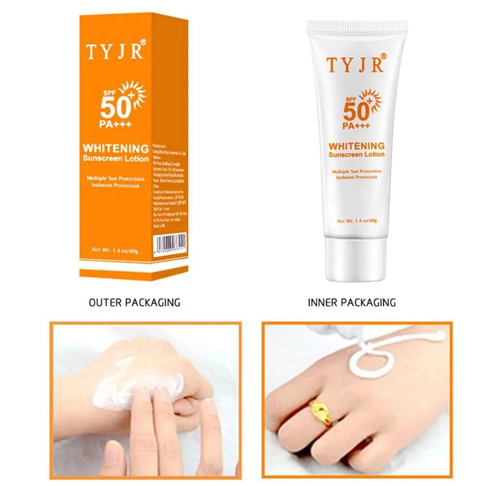 SPF 50 солнцезащитный лосьон для тела отбеливающий крем ухода за кожей увлажняющий