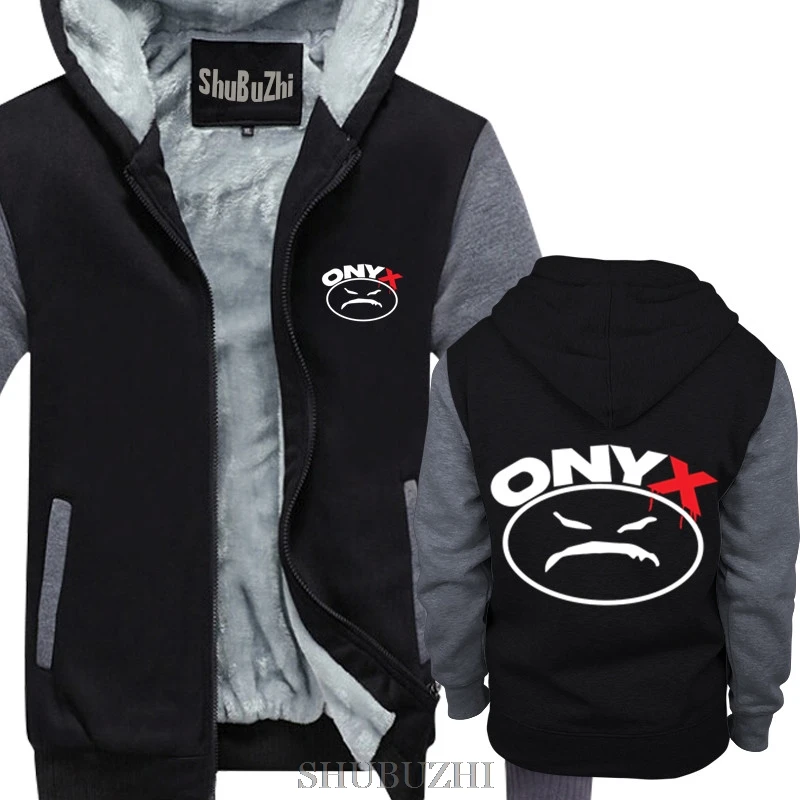 Новое поступление ONYX LOGO shubuzhi мужское зимнее теплое пальто на молнии модная Толстая шерстяная куртка толстовки Повседневная Толстовка с капюшоном в стиле хип-хоп