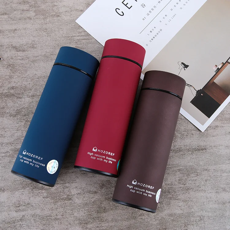 

Insulated Stainless Steel Bottle Spacious Double Layer Advertisement Top Grade Glass Office Gift Business Cup Sports Bottle