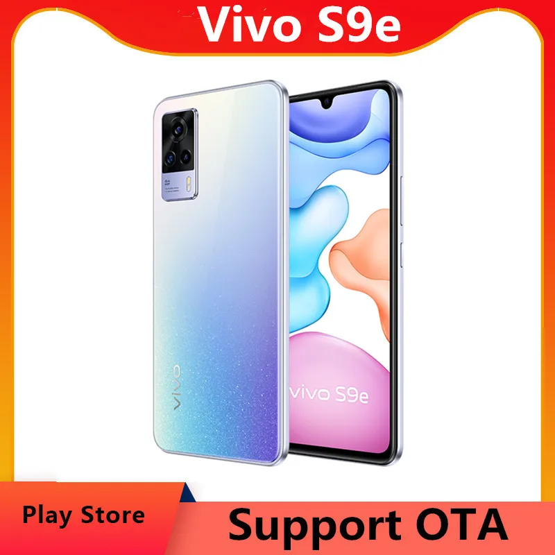 DHL Fast Delivery Vivo S9e 5G Cell Phone 6.44" 90HZ 64.0MP 33W Super Charger Face ID Screen Fingerprint Dimensity 820 OTA GPS |