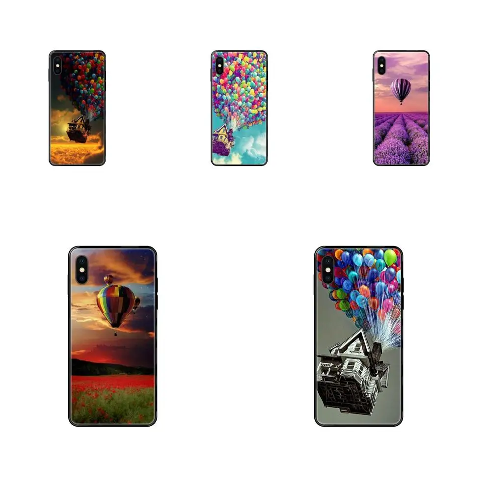 Модный чехол для iPhone 11 12 Pro 5 5S SE 5C 6 6S 7 8 X XR XS Plus Max из ТПУ с воздушным шаром |